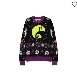 The Geeknet Disney The Nightmare Before Christmas Holiday Sweater size L NWT 4JT